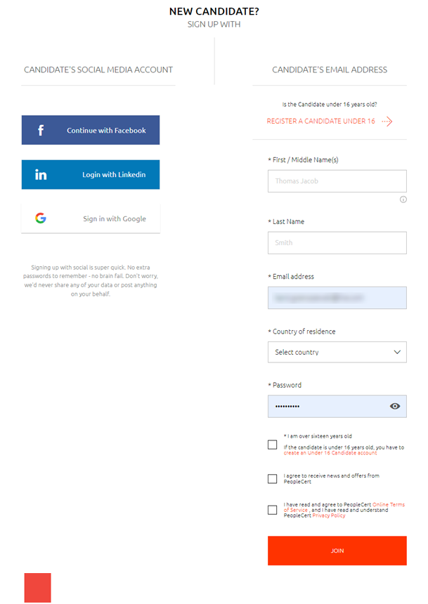 LTE registration